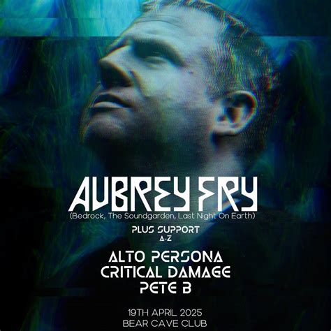 Revibe Emotions - Aubrey Fry @ Bear Cave Bournemouth, Bear Cave ...