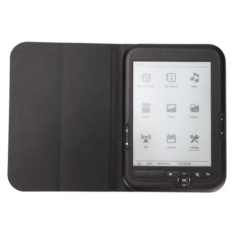 6In Ereader, Support FM Music Playback Bookmarks Zoom Function 800X600 ...
