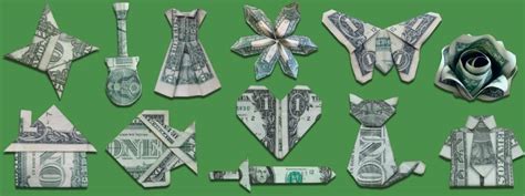 Money Origami: 30+ Easy Dollar Bill Folding Tutorials