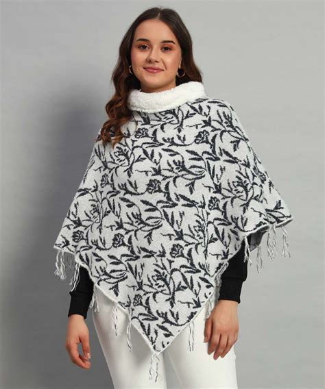 Women Ponchos - Shop Ladies Ponchos Online in India | Shopsy