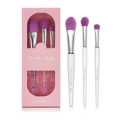 Brush Club 3 Piece Brush Set – Spectrum Collections