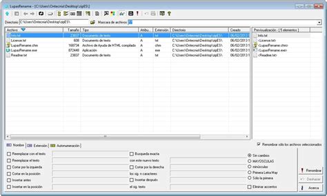 Descargar Lupas Rename 2000 5.0 para PC Gratis