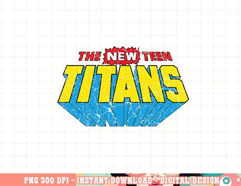 Teen Titans Logo Tales Of The Teen Titans #44 Facsimile Edition Cover