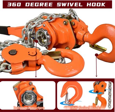 MYOYAY Manual Lever Chain Hoist 3/4 Ton Heavy Duty India | Ubuy