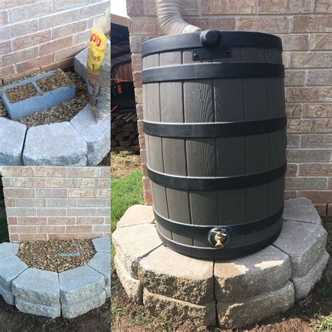 Rain Barrel Stand Diy - DIY Home Renovation Ideas