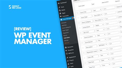 Image result for Events Manager Plugin Tutorial