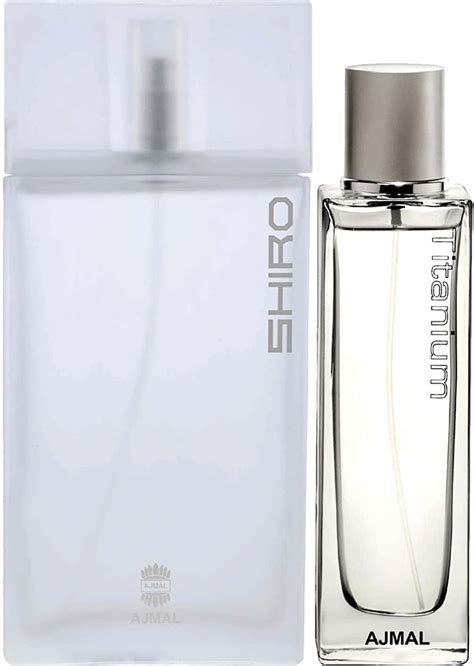 Buy AJMAL TITANIUM EAU DE PARFUM 100ML PERFUME FOR MEN AND SHIRO EAU DE ...
