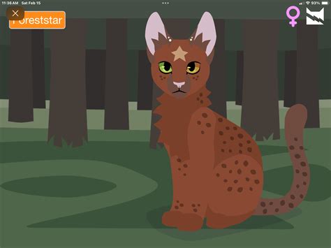 Warrior Cats Creator Game by IcyTea