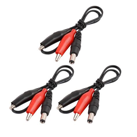 Buy ELECTROPRIME 3Pcs DC Power 5.5x2.1mm Male Connector to Dual ...