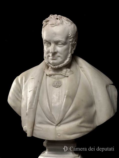 Camillo Benso Conte di Cavour (1810 - 1861) Vincenzo Vela / Scultura ...