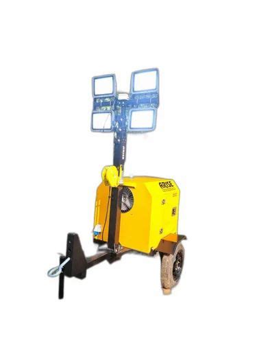 Mobile Lighting Tower - Base Light Portable Pneumatic Light Tower ...