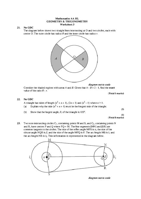 Geometry & trigonometry AA HL - Mathematics AA HL GEOMETRY ...