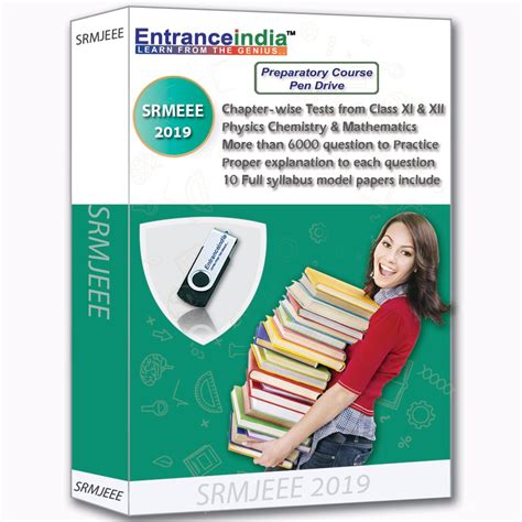 SRM Engineering 2019 Preparatory Course with Mathematics (Pen Drive ...