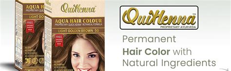 Buy QuikHenna Aqua Powder Hair Colour 5G Light Golden Brown 110gm | PPD ...