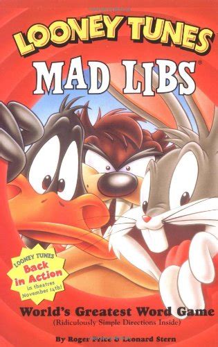 Mad Libs: Looney Tunes Mad Libs : Stern, Leonard, Price, Roger: Amazon ...