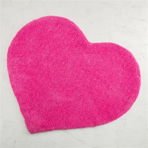 Buy Fabulous 3 Solid Heart-Shaped Rug from Home Centre at just INR 799.0