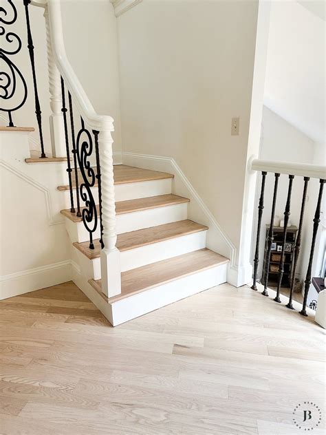 Red Oak Flooring Makeover To Look Like White Oak | Red oak floors, Red ...