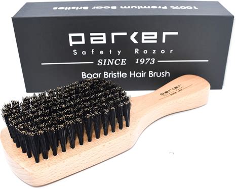 Amazon.com : Diane Reinforced Boar Bristle Wave Brush for Men and ...