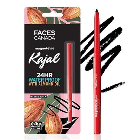 Buy FACESCANADA Magneteyes Kajal Stick - Black, 0.35 Gm | 24 Hr Long ...