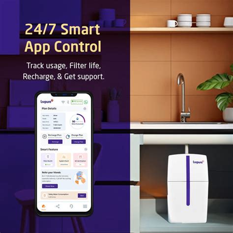 Stealth Under Sink (RO+UV+Copper) Water Purifier on Subscription – Livpure