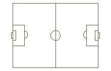 Futbol - hriste dwg projesi - Autocad Projeler