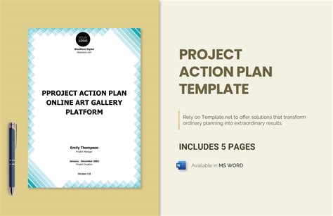 Program Action Plan Template 的图像结果