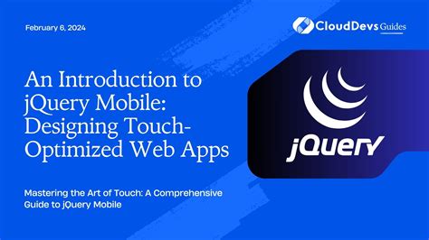 Image result for How to Create jQuery Mobile App