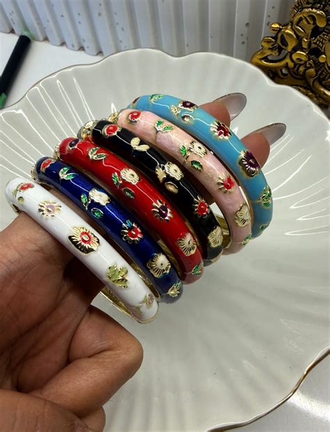 Baby size enamel bracelet (2.2 to 2.4) – AllThingsPrettyByM