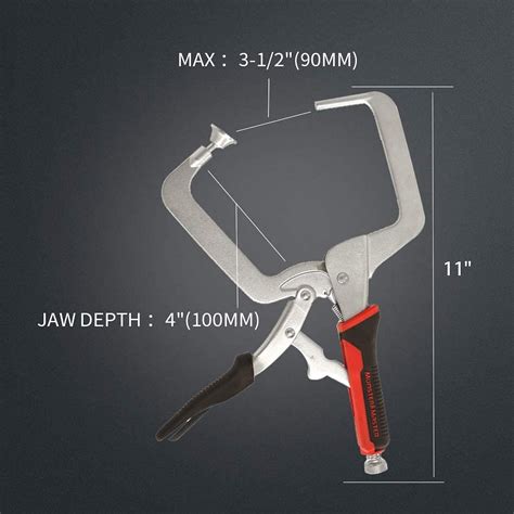 Buy Monster&Master Woodwork Right Angle Clamp Set, 2-Piece, MM-WWC ...