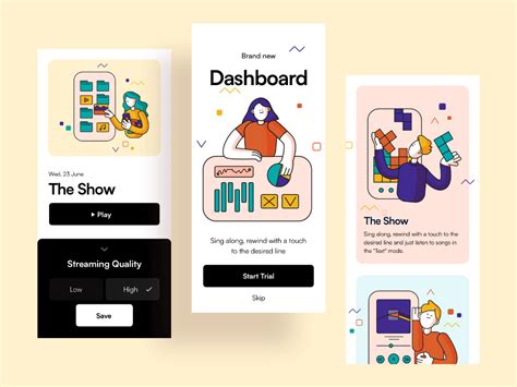 illustrations ui