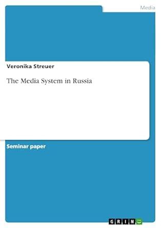 Buy The Media System in Russia Book Online at Low Prices in India | The ...