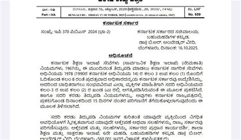 The State Government has officially gazetted the revised Draft Rules of ...