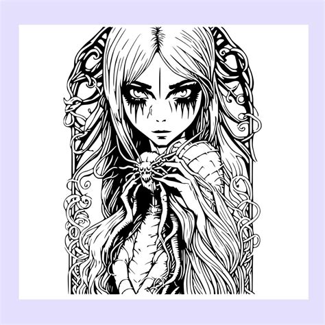 Scary Coloring Pages For Adults