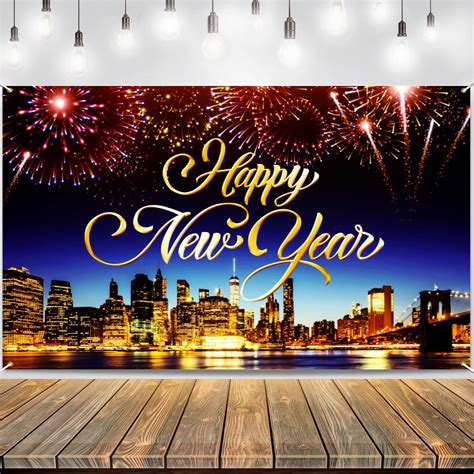 Amazon.com : New Years Decorations 2025, XtraLarge Happy New Year ...