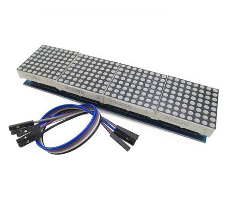 MAX7219 8x8 Dot Matrix Microcontroller Module LED Display