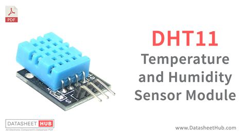Dht11 Temperature And Humidity Sensor Module at Iris Morris blog