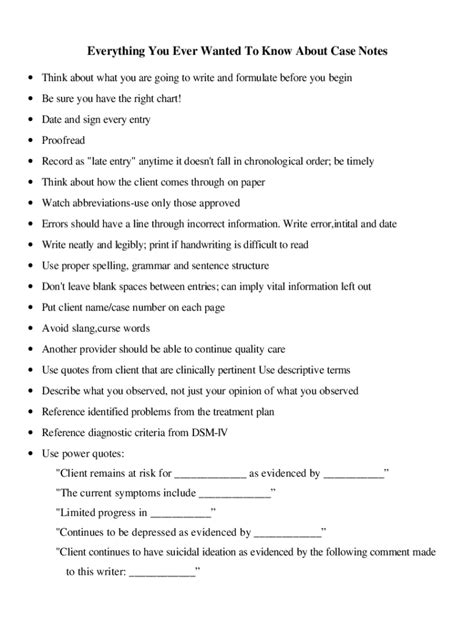 Dap Charting Case Note Format - Fill Online, Printable, Fillable, Blank ...