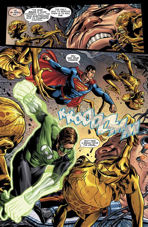 Superman Vs Green Lantern Comic