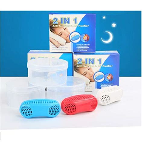Buy Clinevex 3 Color 2 in 1 Silicone Anti Snor & Air Purifier Relieve ...