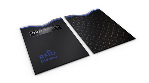 OVERWATCH RFID contactless security sleeves - protects against cyber ...