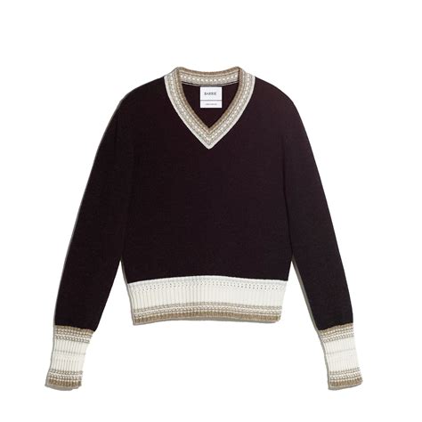 Cashmere V-neck jumper - Barrie.com