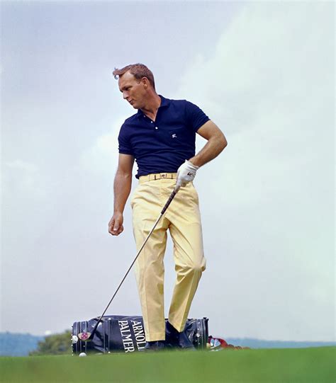 Arnold Palmer, the King, in his prime | Golf outfit, Golf fashion, Golf ...
