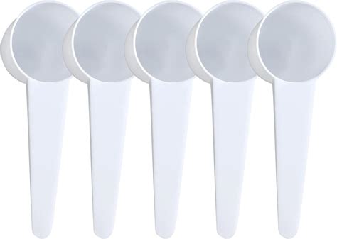 Amazon.com: shudyear 5pc plastic measuring spoon 4 teaspoon 20ml, for ...