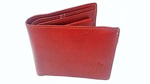 Buy KH Handmade Leather Wallet For Men Cherry Red Colour (Red) at Amazon.in