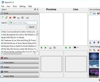 How to Use OpenLP 的图像结果