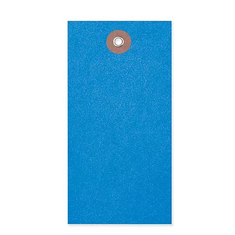 Tyvek® Tags - #5, Blue S-3552BLU - ULINE