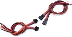 Electronic Spices PAIR OF 5 4 Pin JST SM Connector LED Power Male to ...