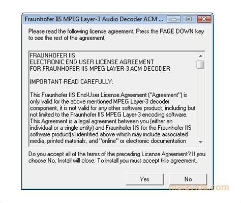 MP3 Codec 4.71 - Download for PC Free