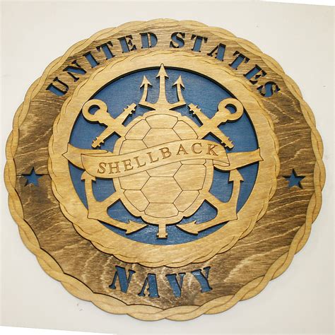 12 and 18 Navy Shellback Wall Tribute - Etsy