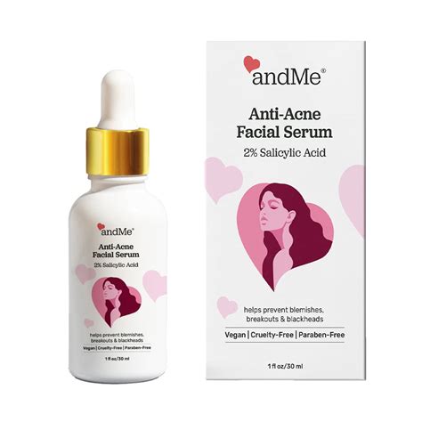 andMe 2% Salicylic Acid Serum For Acne Prone Skin | For Glowing Skin